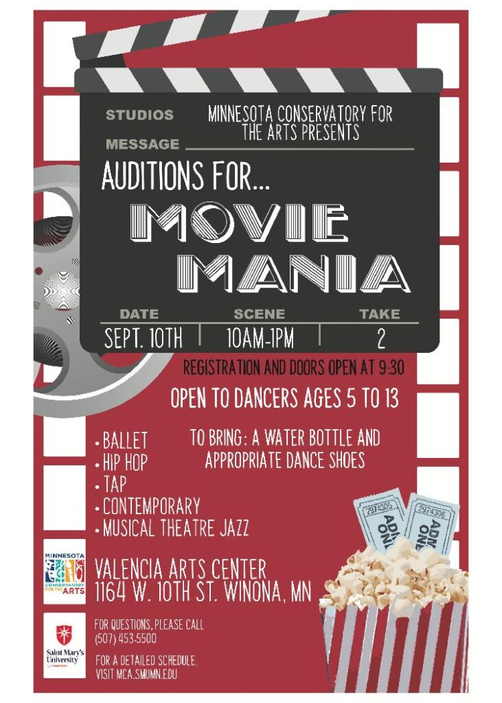 Junior Dance Repertory Company Auditions Page 001 - Bluffview Montessori School