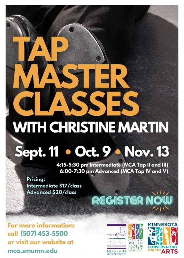 Master Class Tap Workshops Page 001 - Bluffview Montessori School