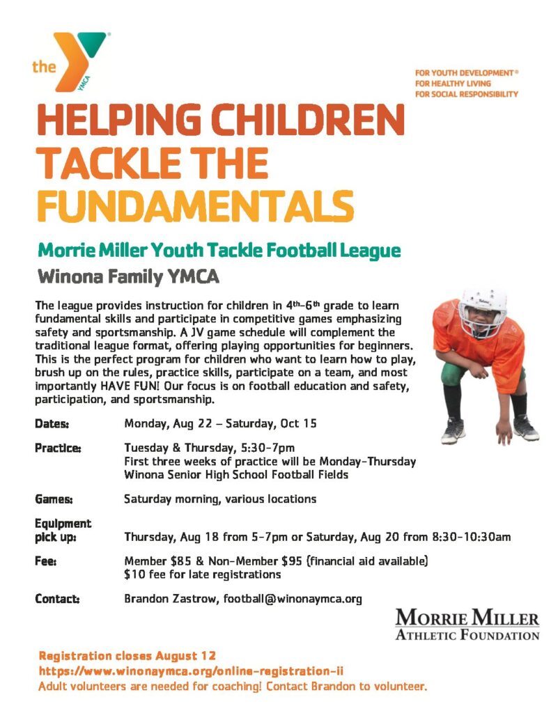 Morrie Miller 2022 Flyer Pdf - Bluffview Montessori School