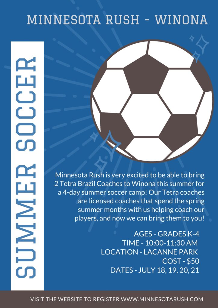 Summer Soccer Flyer Page 001 - Bluffview Montessori School