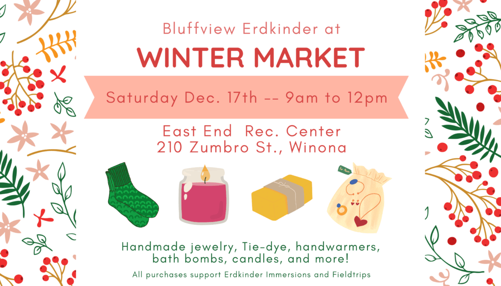 Winter Market December Flyer - Bluffview Montessori School
