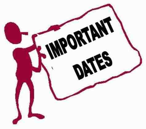 Important Dates - Bluffview Montessori School