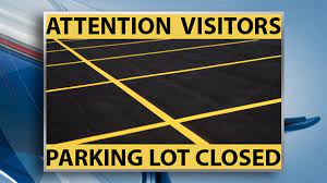 Parking Lot Closed - Bluffview Montessori School